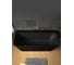 Ванна из искусственного камня ЛИТКАМ ELITE 180x86, черная, матовая LKV-M180.86B.ELITE 2