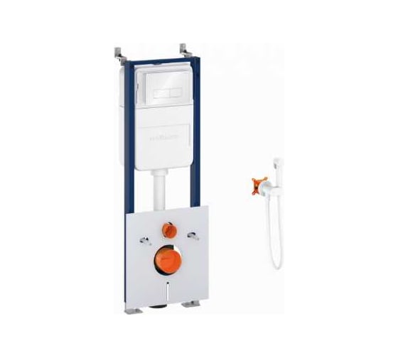 Набор 4 в 1 Wellsee Module Slim узкая система инсталляции (состоит из 129503000 129503031