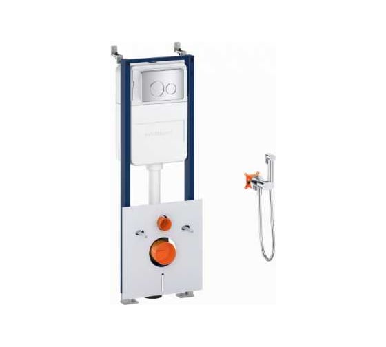 Набор 4 в 1 Wellsee Module Slim узкая система инсталляции (состоит из 129503000 129503035