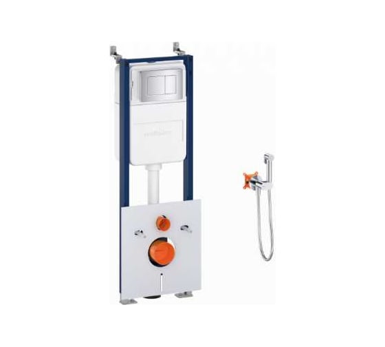 Набор 4 в 1 Wellsee Module Slim узкая система инсталляции (состоит из 129503000 129503039