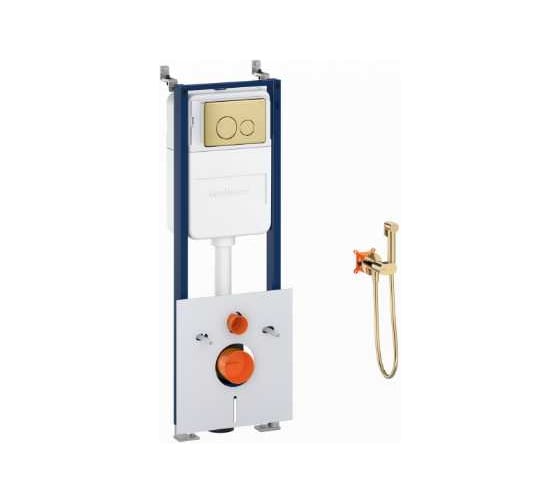 Набор 4 в 1 Wellsee Module Slim узкая система инсталляции (состоит из 129503000 129503038