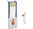 Набор 4 в 1 Wellsee Module Slim узкая система инсталляции (состоит из 129503000 129503038 1