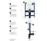 Комплект инсталляции Wellsee Module Compact 3 в 1, низкая система 129504002 13