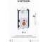 Комплект инсталляции Wellsee Module Compact 4 в 1, низкая система 129504004 2