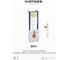 Набор 4 в 1 Wellsee Module Slim узкая система инсталляции (состоит из 129503000 129503050 2