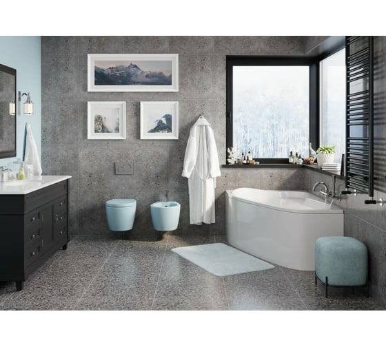 Акриловая ванна VAGNERPLAST SELENA 160x105 Left VPBA163SEL3LX-04