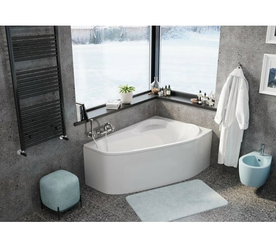 Акриловая ванна VAGNERPLAST SELENA 160x105 Right VPBA163SEL3PX-04