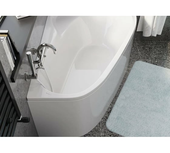 Акриловая ванна VAGNERPLAST SELENA 160x105 Right VPBA163SEL3PX-04