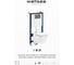 Набор 7 в 1 Wellsee Pure BY инсталляция с унитазом в цвете глянцевый бе 180201028 2