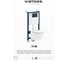 Набор 7 в 1 Wellsee Pure BY инсталляция с унитазом в цвете глянцевый бе 180201041 2