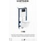 Набор 7 в 1 Wellsee Pure BY инсталляция с унитазом в цвете глянцевый бе 180201045 2