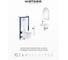 Акционный набор 10 в 1 с инсталляцией и унитазом Wellsee Chalice Perfection 180701114 2