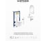 Акционный набор 10 в 1 с инсталляцией и унитазом Wellsee Chalice Perfection 180701121 2
