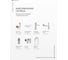 Акционный набор 10 в 1 с инсталляцией и унитазом Wellsee Pure BY, глянцевый белый 180201104 10