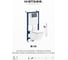 Набор инсталляция с унитазом Wellsee Pure BY 8 в 1 глянцевый бе 180201069 2