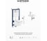 Набор 8 в 1 Wellsee Pure BY инсталляция с унитазом в цвете глянцевый бе 180201151 2