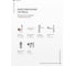 Набор 8 в 1 Wellsee Pure BY инсталляция с унитазом в цвете глянцевый бе 180201159 8