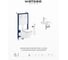 Набор инсталляция с унитазом Wellsee Pure BY 8 в 1 глянцевый бе 180201158 2