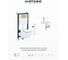 Набор инсталляция с унитазом Wellsee Pure BY 8 в 1 глянцевый бе 180201163 2
