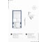 Набор инсталляция с унитазом Wellsee Eclatant 9 в 1 глянцевый белый 181501081 3