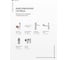 Набор инсталляция с унитазом Wellsee Pure BY 9 в 1 глянцевый бе 180201085 8