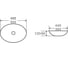 Раковина накладная Azario AZ-1025-S 500x355x90 мм, белый глянец 00097556 3