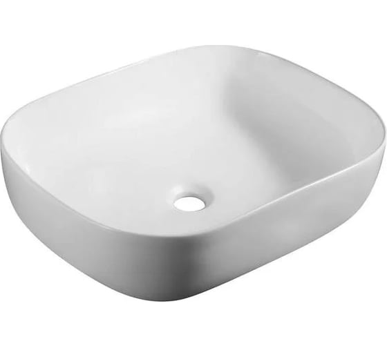 Раковина накладная прямоугольная Wonzon & Woghand TAHOE белый матовый WW-RN41286-MW
