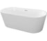 Ванна акриловая Loranto CS-03W-170 1700х750х580 отдельностоящая, белая, 00097875 1