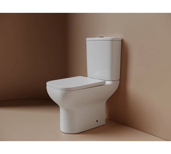 Унитаз напольный с бачком и сиденьем Ceramicanova торнадо Flo CN14001T
