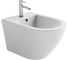 Биде подвесное Ceramicanova Whirl с крепежом для скрытого монтажа белый CN11008 7