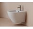 Биде подвесное Ceramicanova Alba с крепежом для скрытого монтажа белый CN11006 2