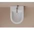 Биде подвесное Ceramicanova Alba с крепежом для скрытого монтажа белый CN11006 4