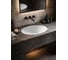 Раковина встраиваемая снизу Ceramicanova Era 465x380x190 мм, с переливом, белая CN15005 9