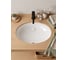 Раковина встраиваемая снизу Ceramicanova Era 465x380x190 мм, с переливом, белая CN15005 10