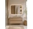 Раковина накладная Ceramicanova Grace 1010x457x137 мм, прямоугольная, с отверстием под смеситель, капучино матовый CN7013MC 6