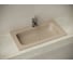 Раковина накладная Ceramicanova Grace прямоугольная, с отверстием под смеситель, 810_457_137 мм, цвет капучино матовый, CN7012MC 3