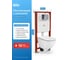 Комплект инсталляции с подвесным унитазом Bauedge BAU PRO 6 в 1, унитаз Bau Dream Hurricane-5 520x360 мм, безободковый, смыв торнадо обратного потока, быстросъемное сиденье с микролифтом, клавиша BAU Round хром E458103-BL0001-HQ5-E00113 2