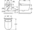 Унитаз-биде подвесной GROHE Sensia Pro, белый () 14533SH0 12