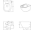 Унитаз с сиденьем подвесной Aquanet (Soft Close-SLIMSEAT) Cetus 3.0 W Full Size TORNADO 00354303 3