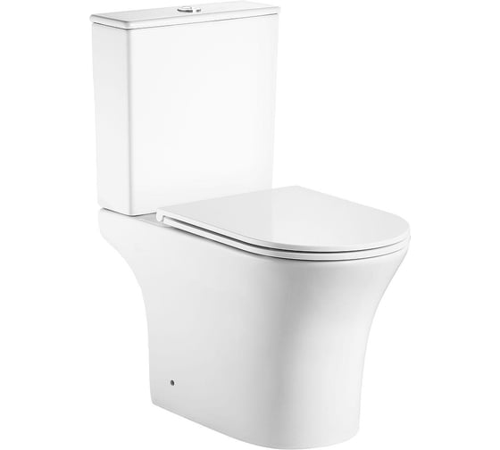 Чаша с сиденьем Aquanet Гранд 3.0 C1 TORNADO (Soft Close-SLIMSEAT) для унитаза напольного (379615) 00379615