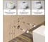 Чаша подвесного унитаза Wellsee Chalice Perfection (безободковый, вихревой смыв, цвет белый) 182607000 8