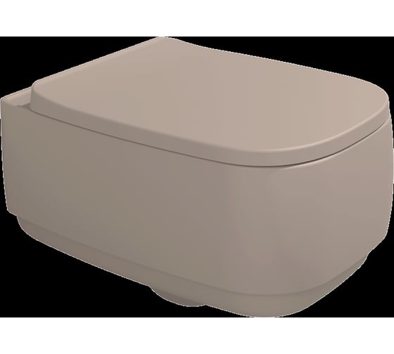 Flag унитаз 540х380хh240 мм, подвесной с системой GoClean, керамика, цвет Argilla Flaminia FG118GARG