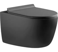 Подвесной унитаз с сидением Aquanet CETUS-GW Soft Close -SLIMSEAT с Rimless 00287009