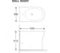 Напольное биде Aquanet Roll-B CL-12249F 210768 00210768 2