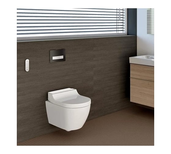Унитаз и крышка-биде GEBERIT AquaClean Tuma Comfort 146.294.SI.1 00000054045