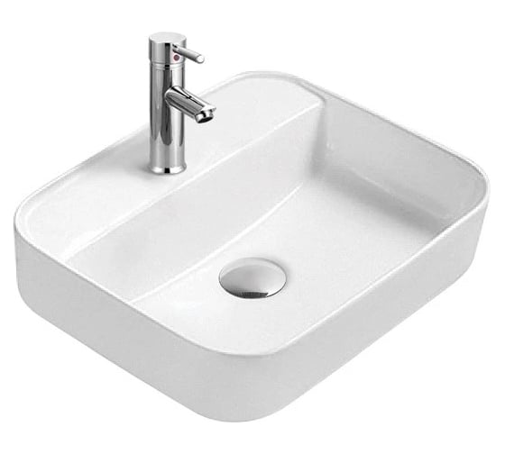 Раковина для установки на столешницу AQUATEK ВЕГА 500х395х140 мм AQ5506-00 00000107378 1
