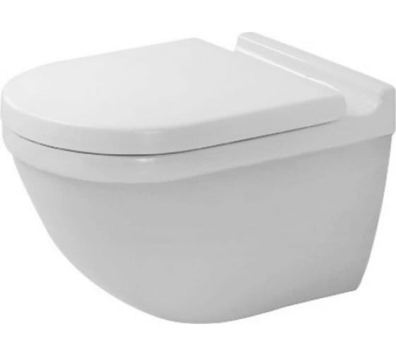 Подвесной унитаз Duravit без смывного края 00000053265 1