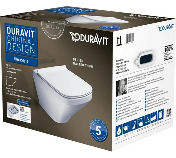 Подвесной унитаз Duravit 370x540 мм 00000063077