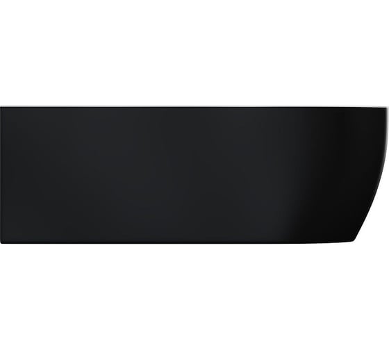 Ванна Aquanet 1800x800 мм, акрил, слив-перелив, белый/черный матовый Black matte 00293076