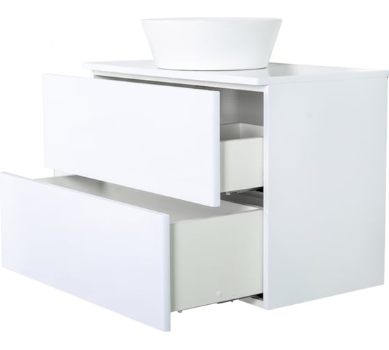 Подвесная тумба с раковиной ORANGE Otto Ot-75TuMDF+B08-360W